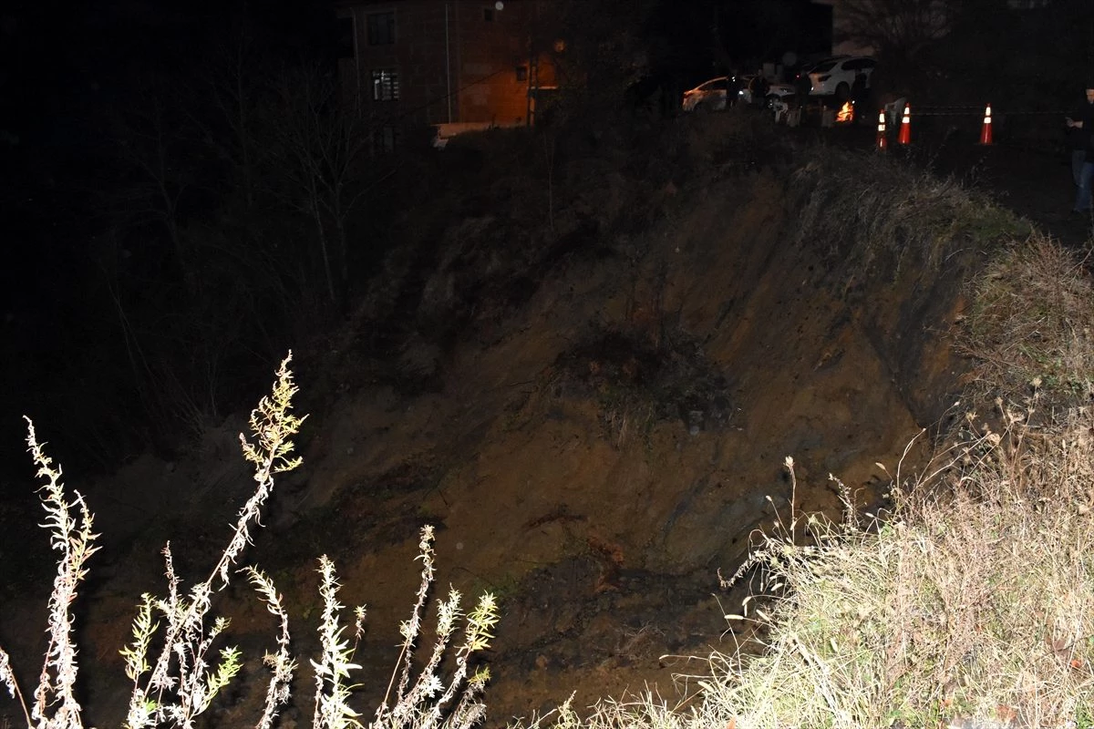 Zonguldak\'ta heyelan sonrası hasar tespit çalışmalarına başlandı