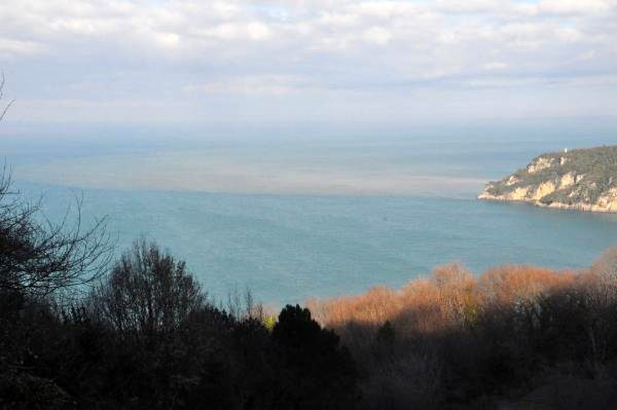 Bartın Irmağı\'ndan akan çamurlu su, denizin rengini değiştirdi