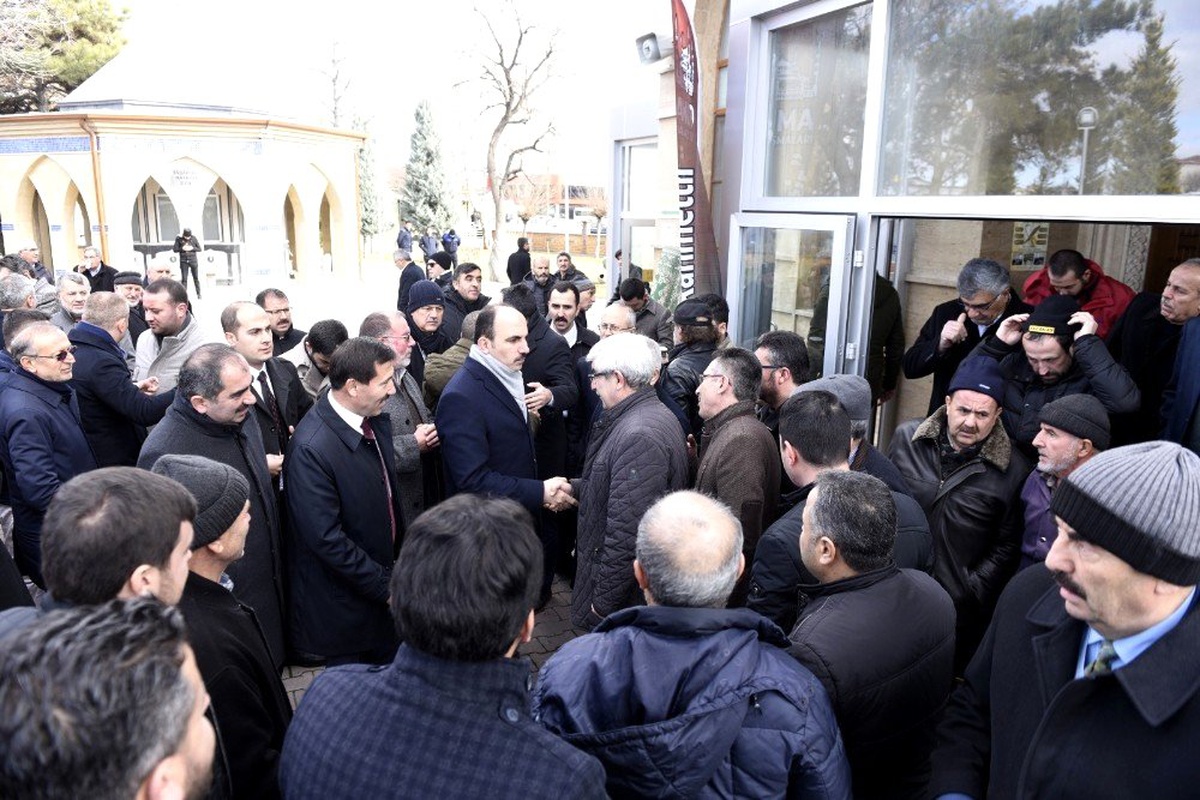 Başkan Altay, Karayolları Camisi\'nde vatandaşlarla buluştu
