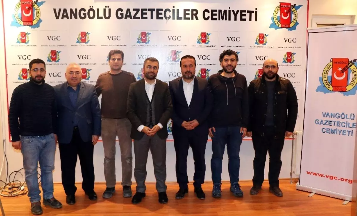 Başkan Say\'dan Vangölü Gazeteciler Cemiyetine ziyaret