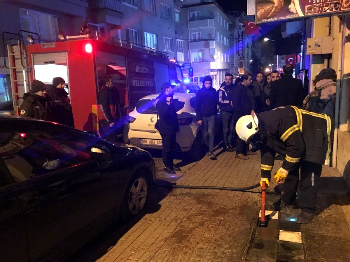 Bilecik\'te depo yangını