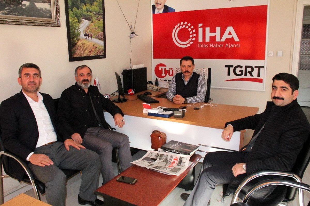 Eğitim-Bir-Sen\'den İHA\'ya ziyaret