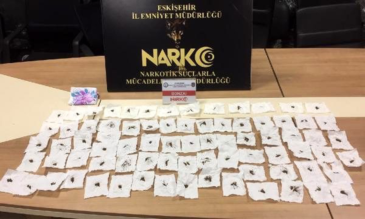 Eskişehir\'de uyuşturucu operasyonuna 3 gözaltı