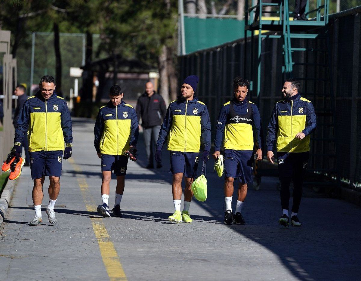 Fenerbahçe pas çalıştı