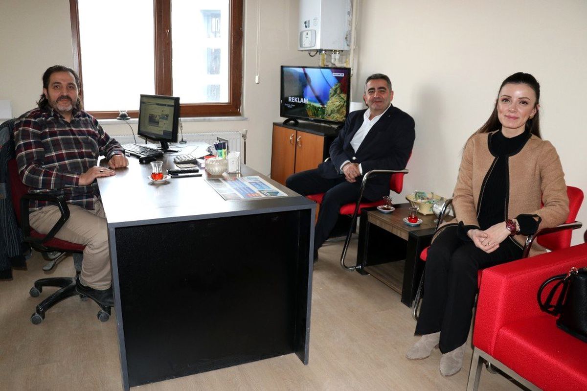 Hilton heyetinden İHA\'ya ziyaret