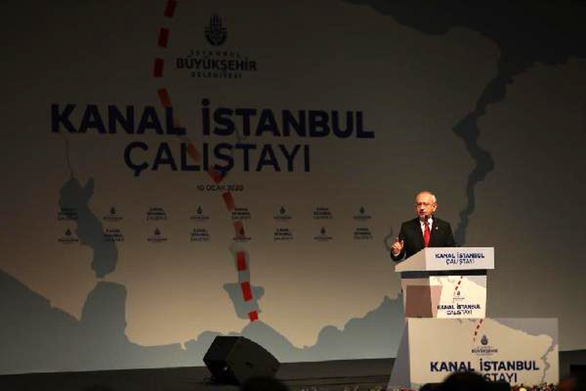 Kılıçdaroğlu "Kanal İstanbul Çalıştayı"nda konuştu