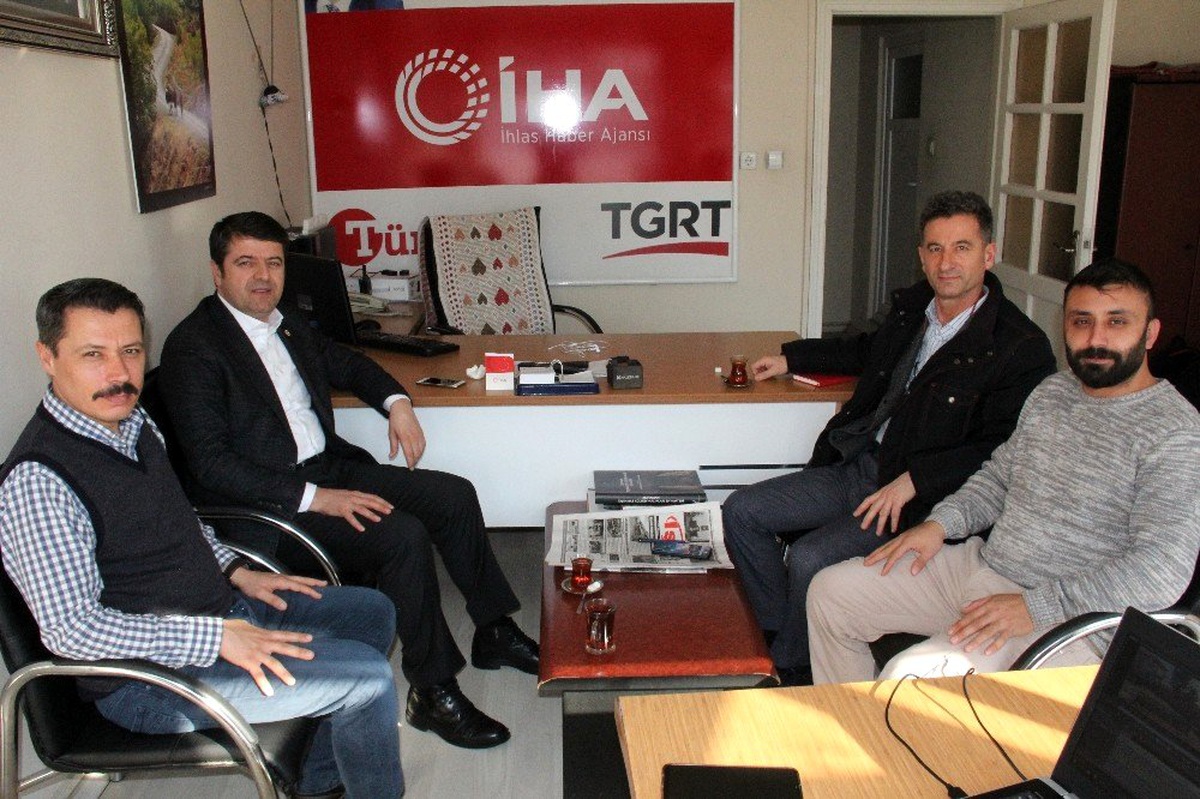 Milletvekili Tutdere\'den İHA\'ya ziyaret
