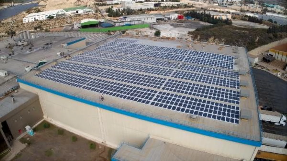 PepsiCo fabrika çatısına güneş enerjisi panelleri yerleştirdi