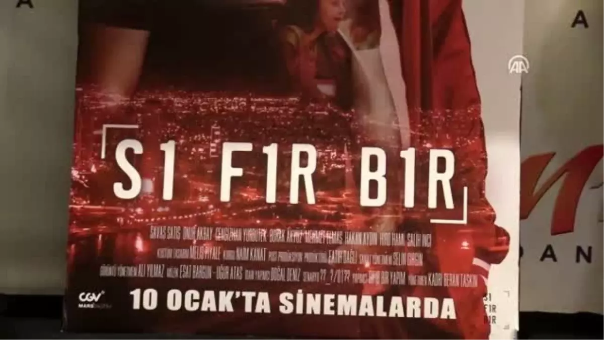 "Sıfır Bir" filminin özel gösterimi yapıldı