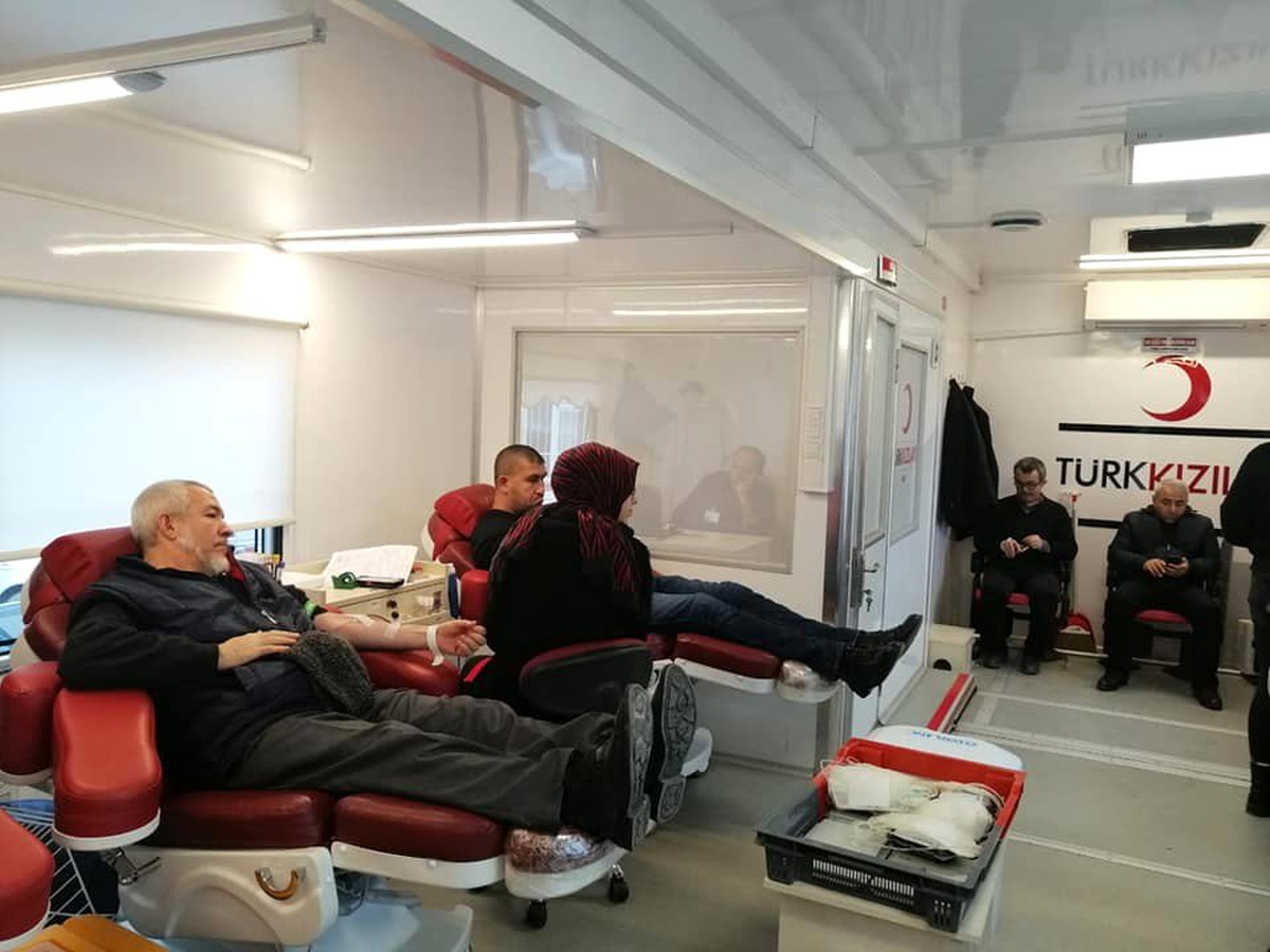 Sungurlu\'da kan, kök hücre ve organ bağışı kampanyası