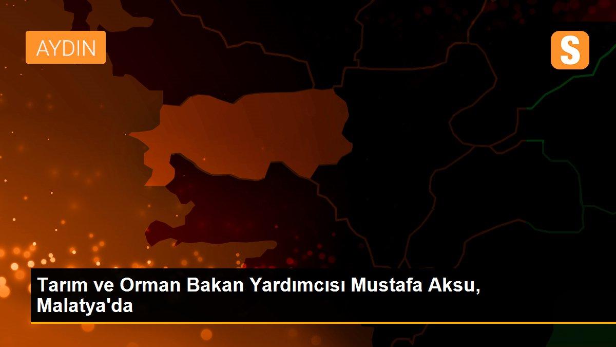 Tarım ve Orman Bakan Yardımcısı Mustafa Aksu, Malatya\'da