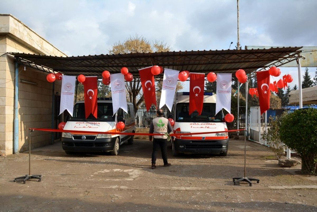 Tel Abyad Hastanesinde ilk ameliyat yapıldı