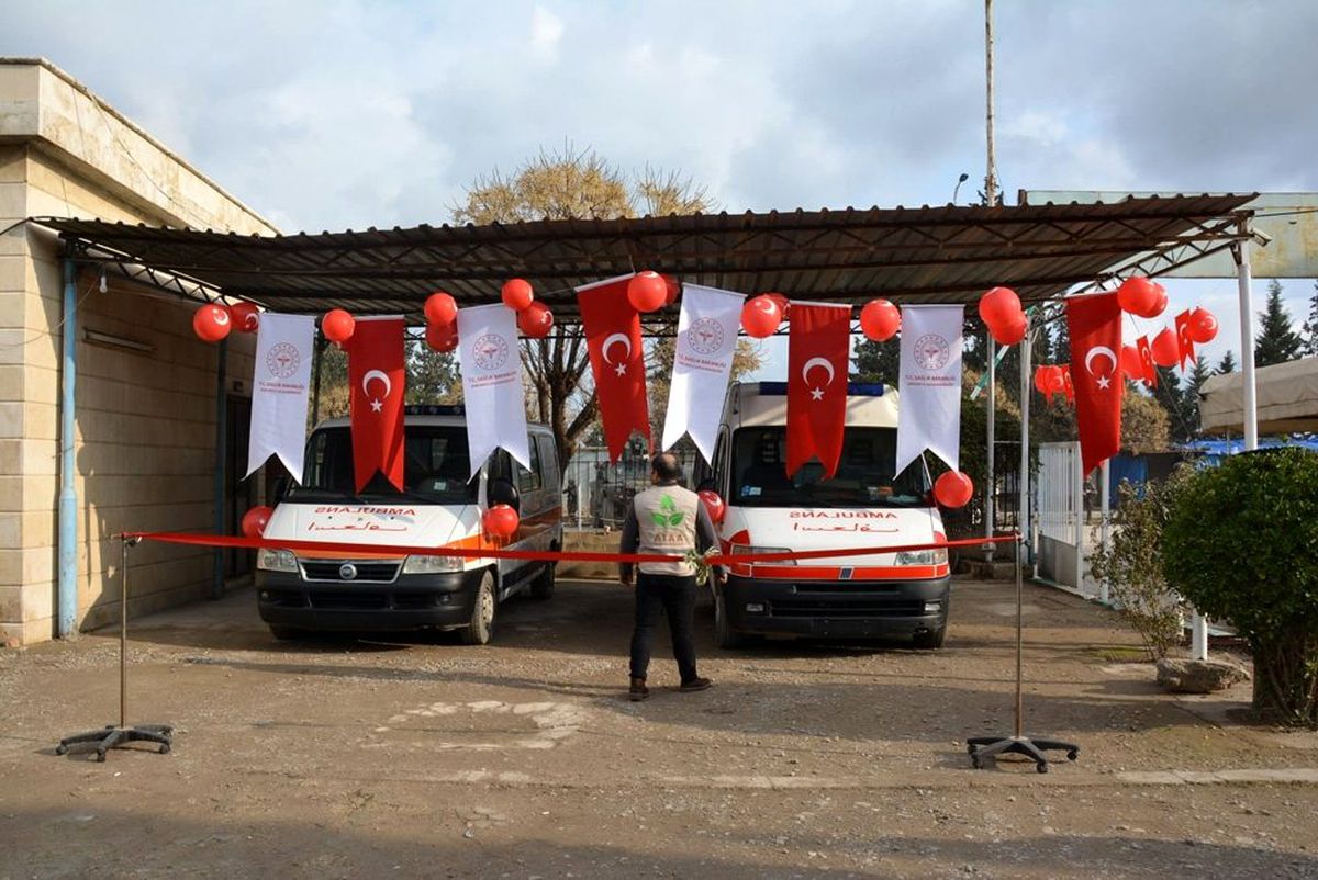Tel Abyad Hastanesinde ilk ameliyat yapıldı