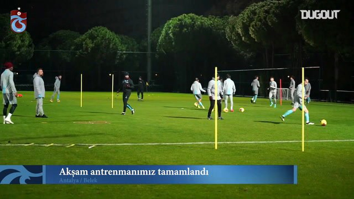 Trabzonspor Taktik Çalıştı