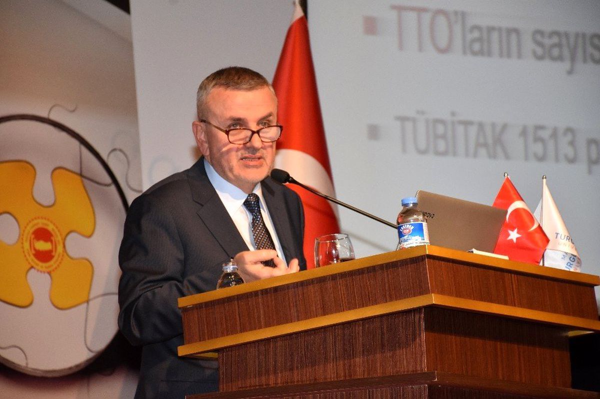 Türk Patent ve Marka Kurumu Başkanı Prof. Dr. Habip Asan, üretimin önemine vurgu yaptı