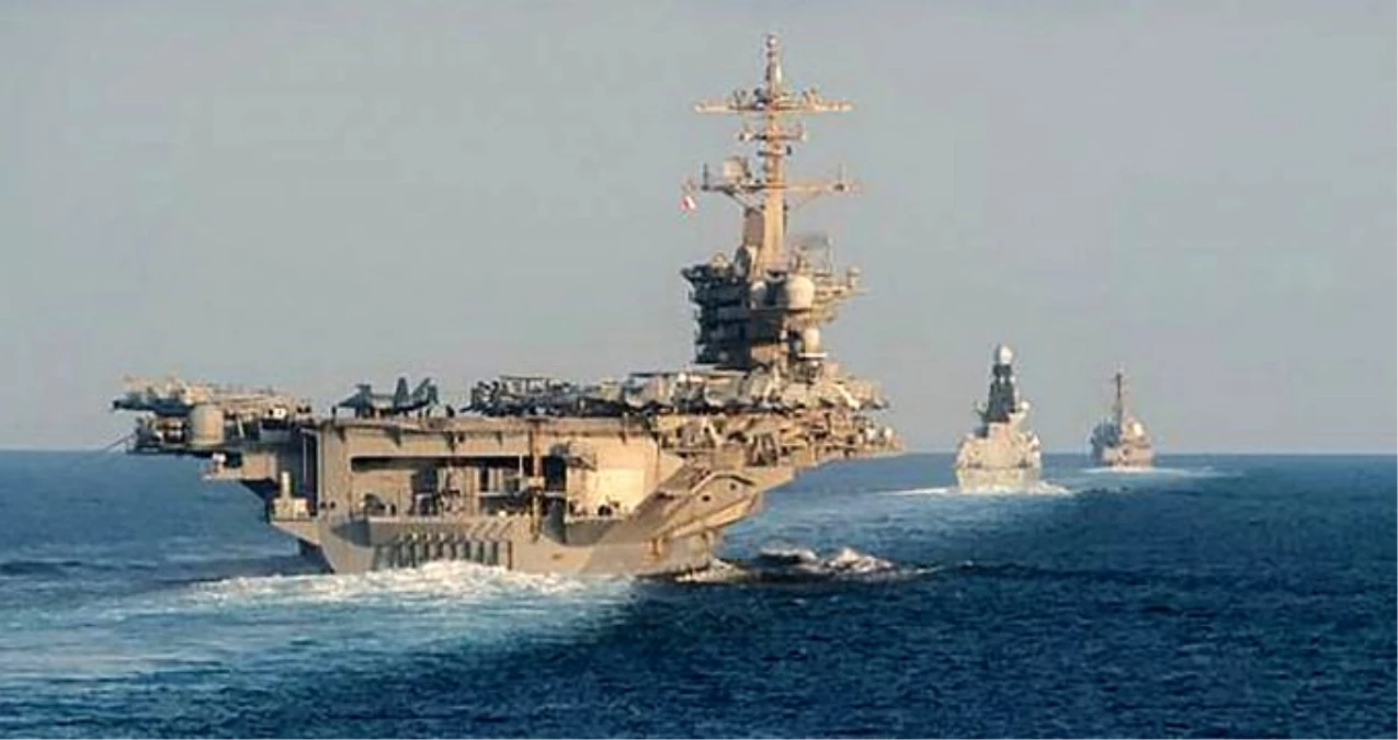 Umman Denizi\'nde Rus gemisi ile ABD savaş gemisi arasında tehlikeli yakınlaşma