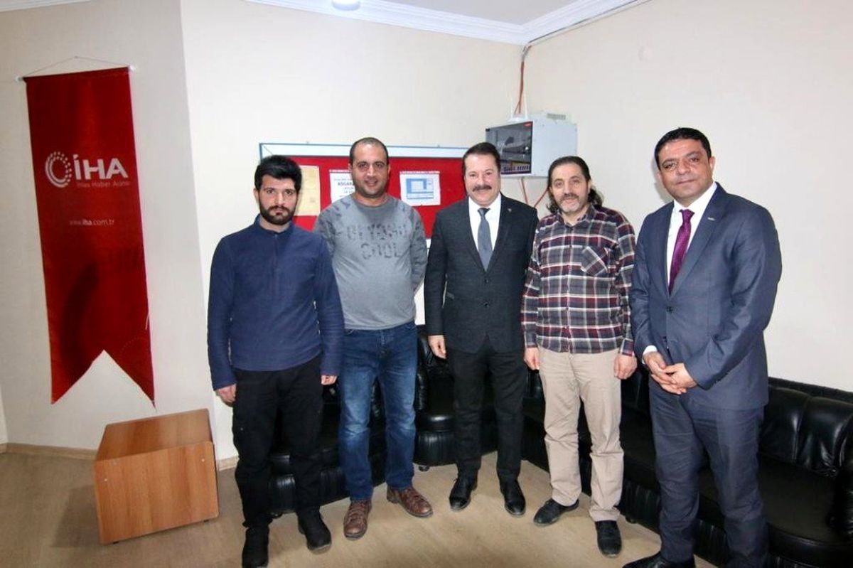 Van TSO heyetinden İHA\'ya ziyaret