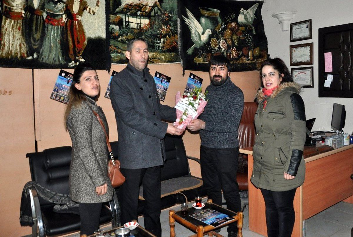 YÜKMEUSDER\'den gazeteci Tek\'e ziyaret