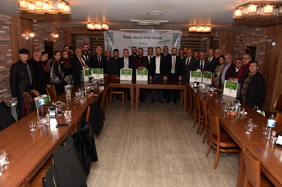 Başkan Aydar\'dan basın emekçilerine anlamlı jest