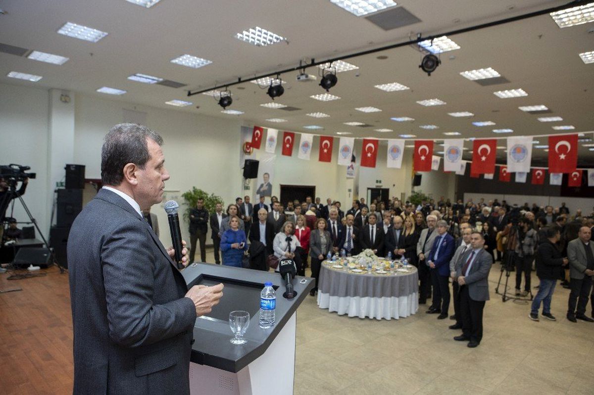 Başkan Seçer, gazetecilerle resepsiyonda buluştu