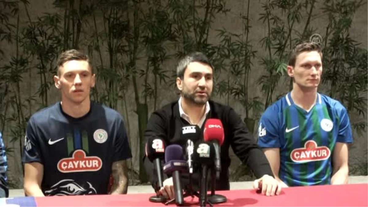 Çaykur Rizespor, Milan Skoda ve Denys Harmash\'la sözleşme imzaladı