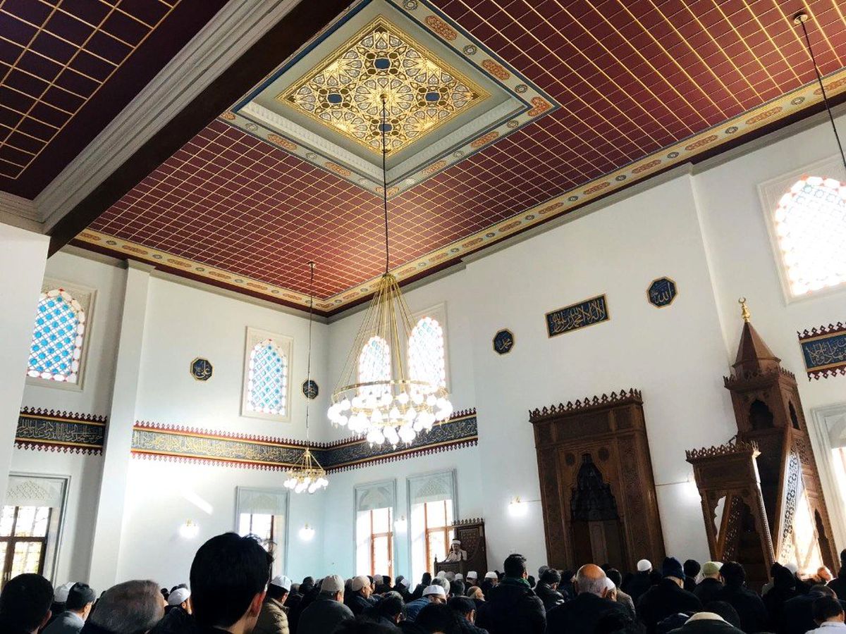 Dedeoğlu camii yeni ihtişamı ile ibadete açıldı