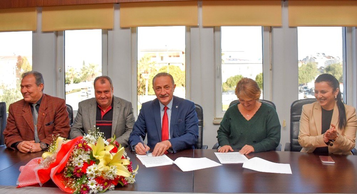 Didim Belediyesi ile Tüm Bel Sen arasında toplu iş sözleşmesi imzalandı