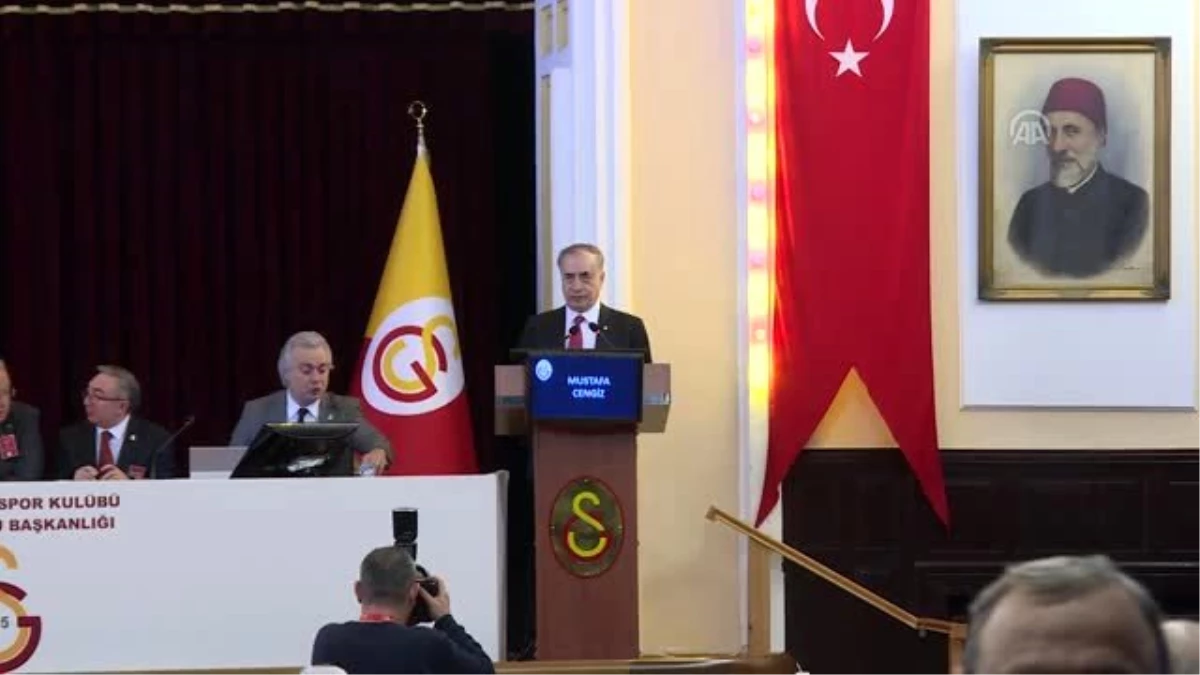 GS Başkanı Cengiz: "Oyun oynanırken kural değişmesine karşıyız"