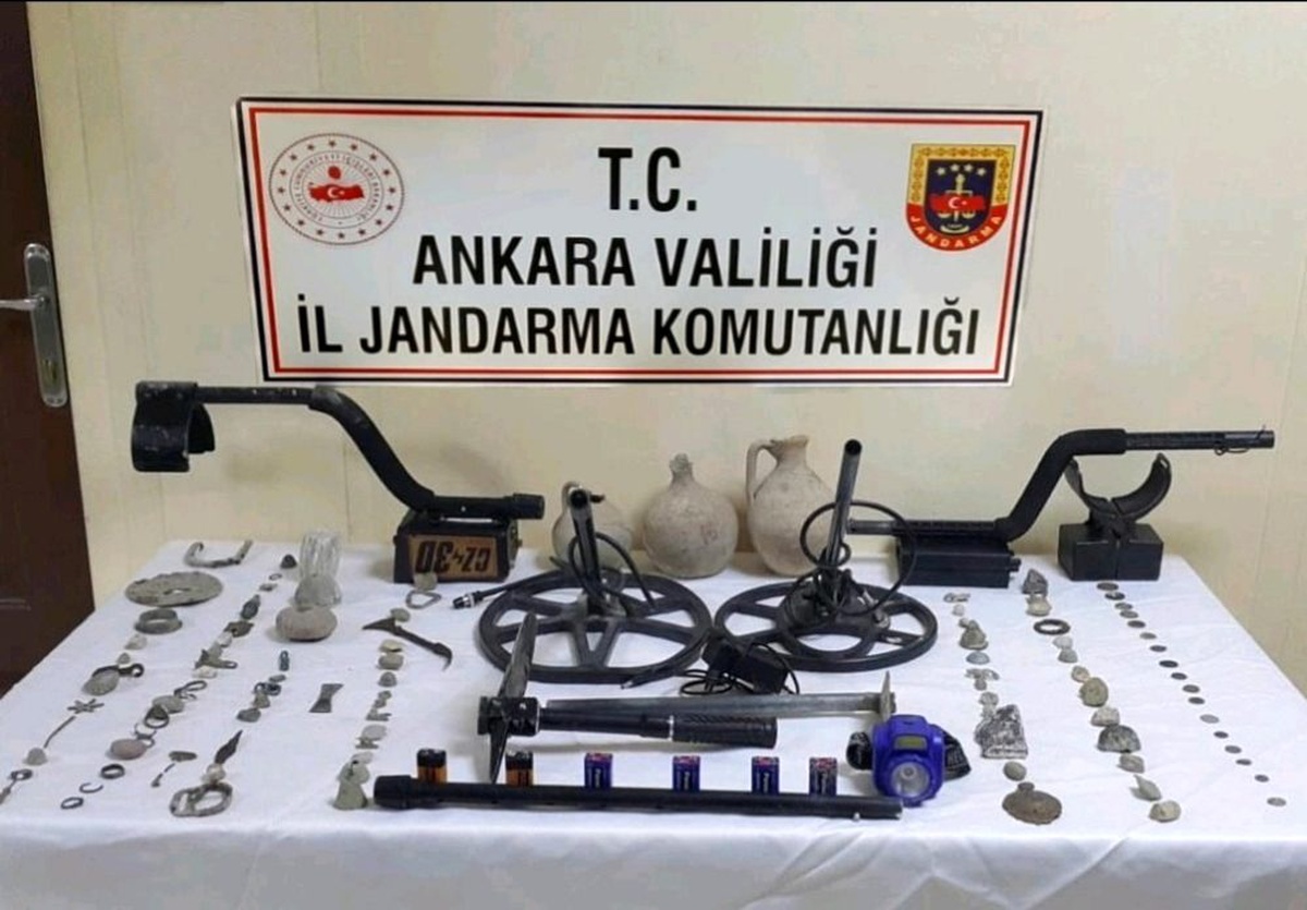 Jandarmadan Kültür ve Tabiat Varlıklarını Koruma operasyonu