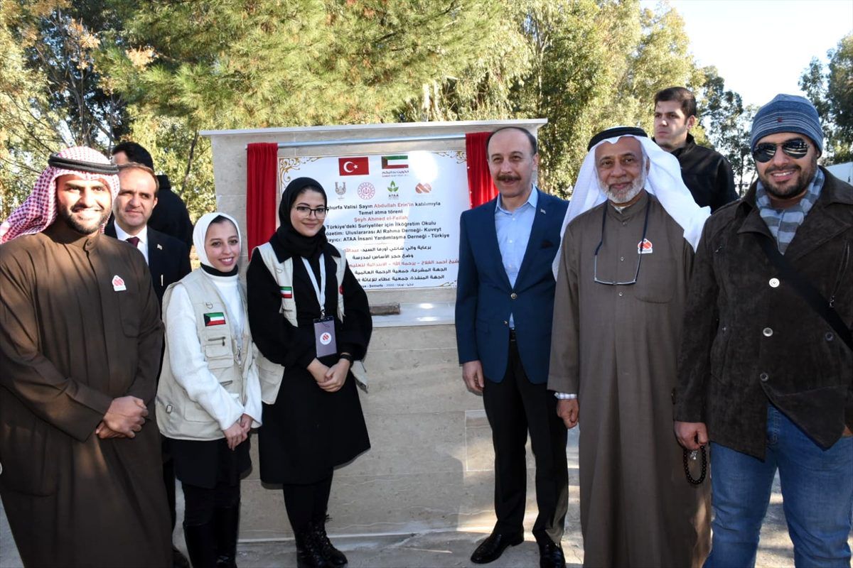 Kuveytli hayırseverler Şanlıurfa\'da 16 derslikli okul yaptıracak