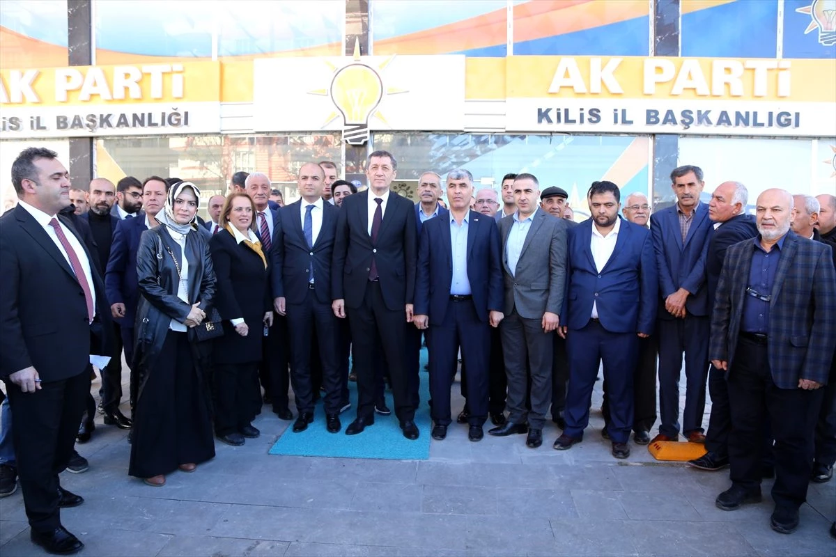 Milli Eğitim Bakanı Ziya Selçuk Kilis Belediyesini ziyaret etti Açıklaması