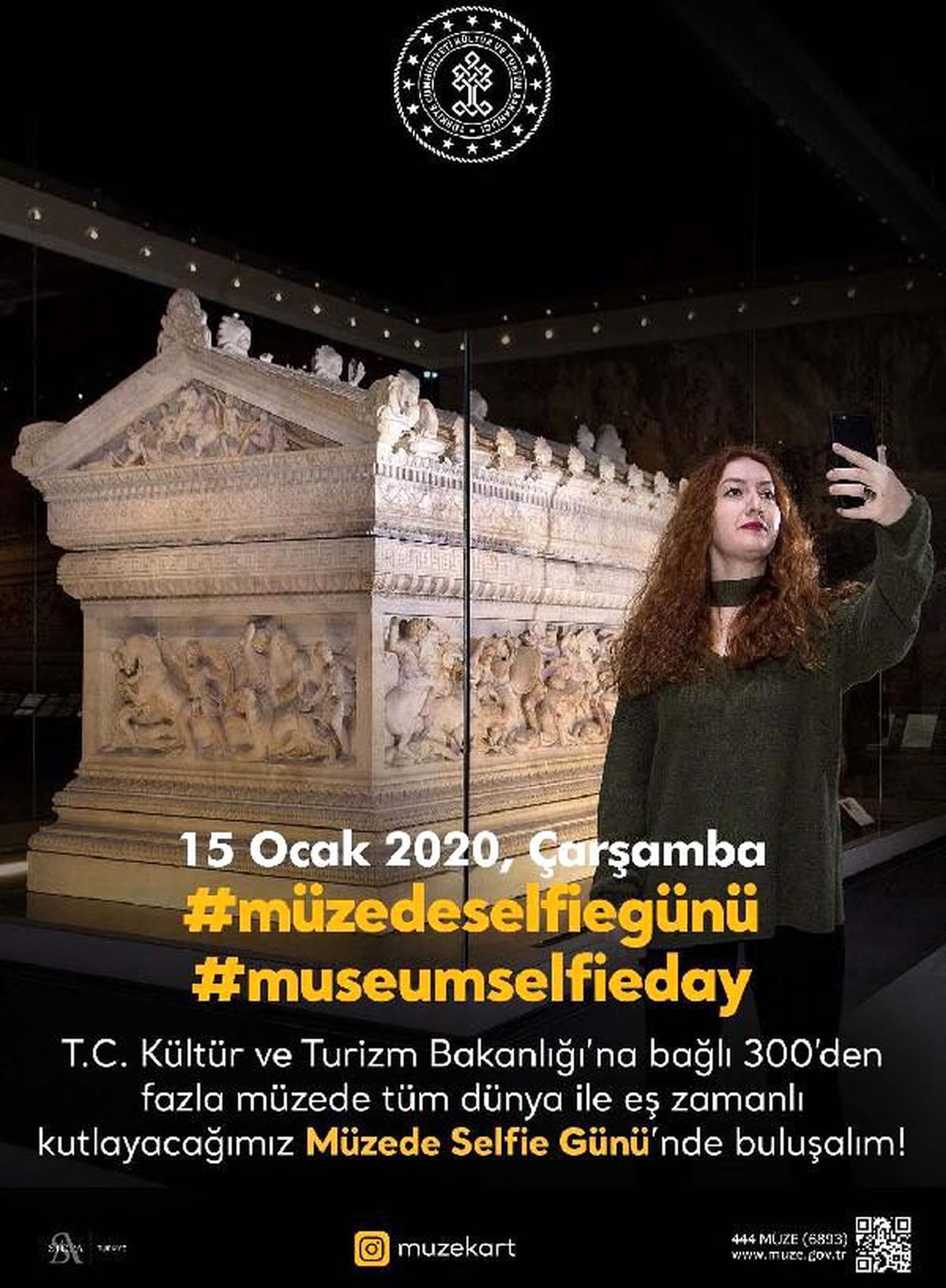 \'Müzede Selfie Günü\'ne özel ödüllü yarışma