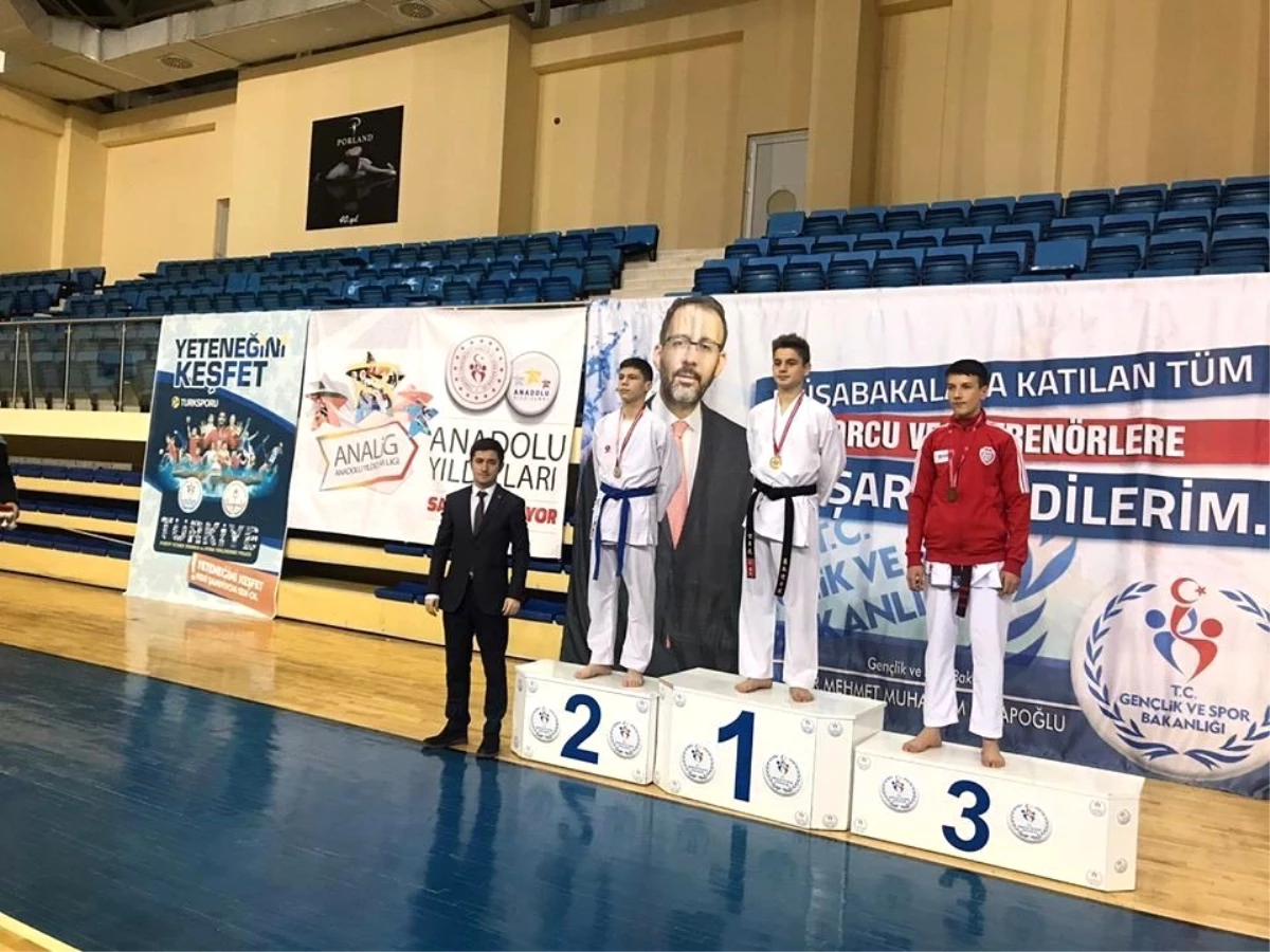 Okul Sporları Karate Müsabakaları sona erdi