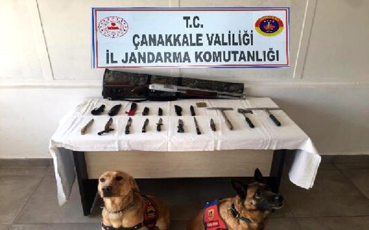 Roket ve Afra\'lı aramada uyuşturucuyla yakalandı