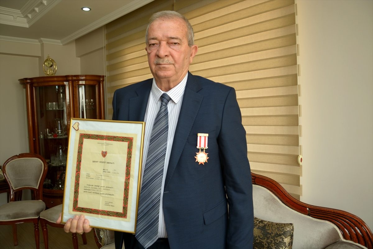 Sarayköylü Kıbrıs gazisi 46 yıl önceki anılarını hiç unutmuyor