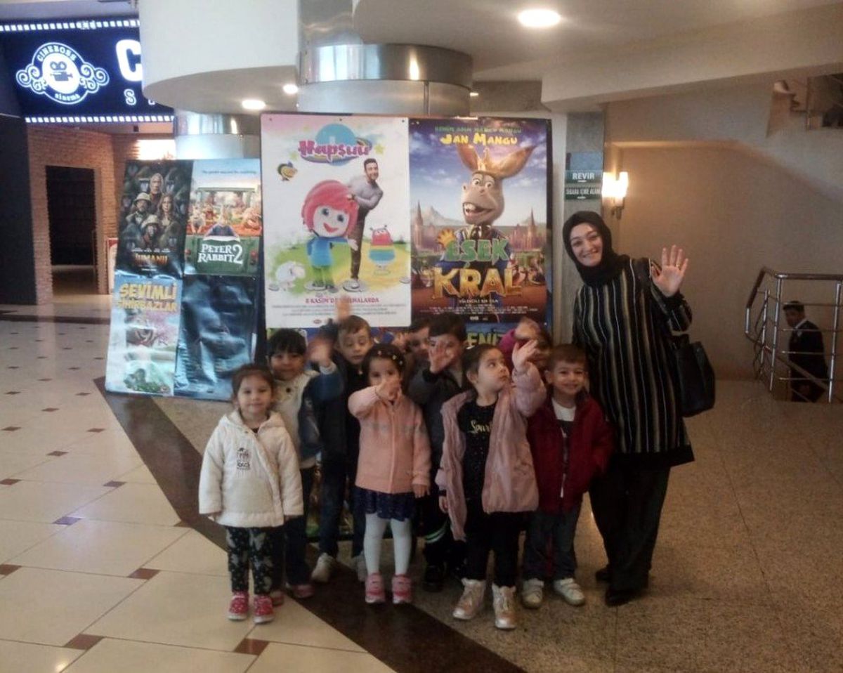"Sinemaya Gitmeyen Çocuk Kalmasın" projesi