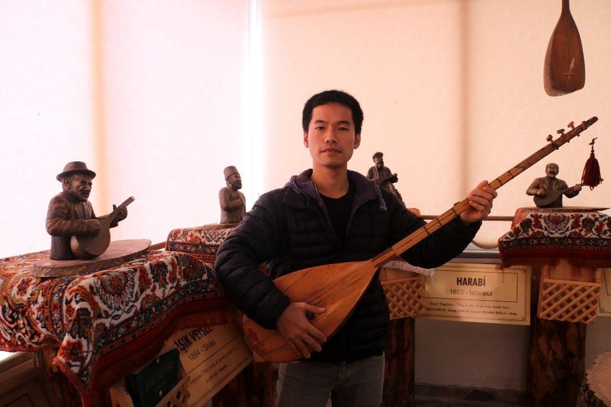 Sivas ellerinde Japon bir ozan