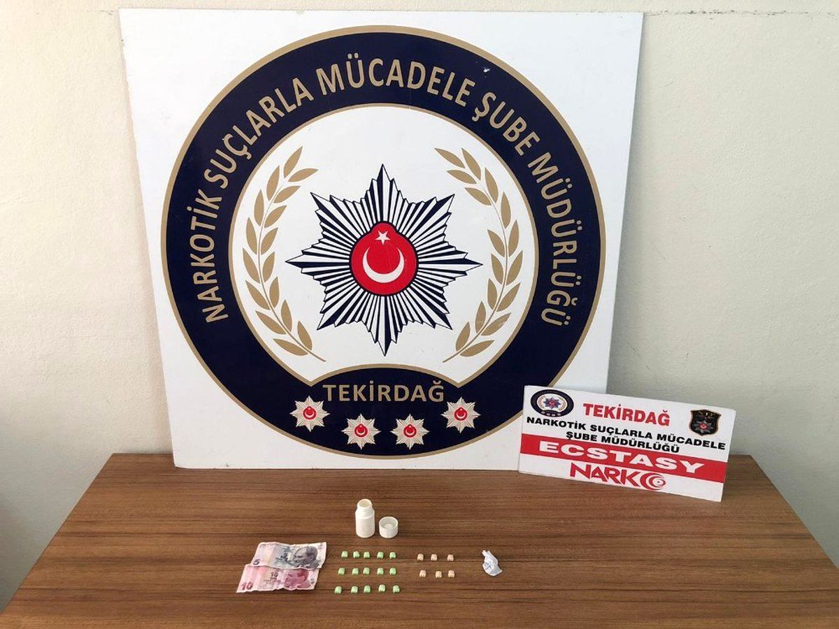 Tekirdağ\'da uyuşturucu operasyonunda 2 kişi yakalandı