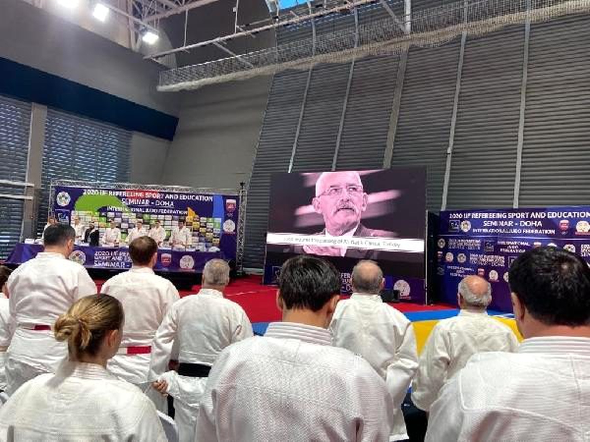 Uluslararası Judo Federasyonu\'ndan Ali Natık Canca için saygı duruşu