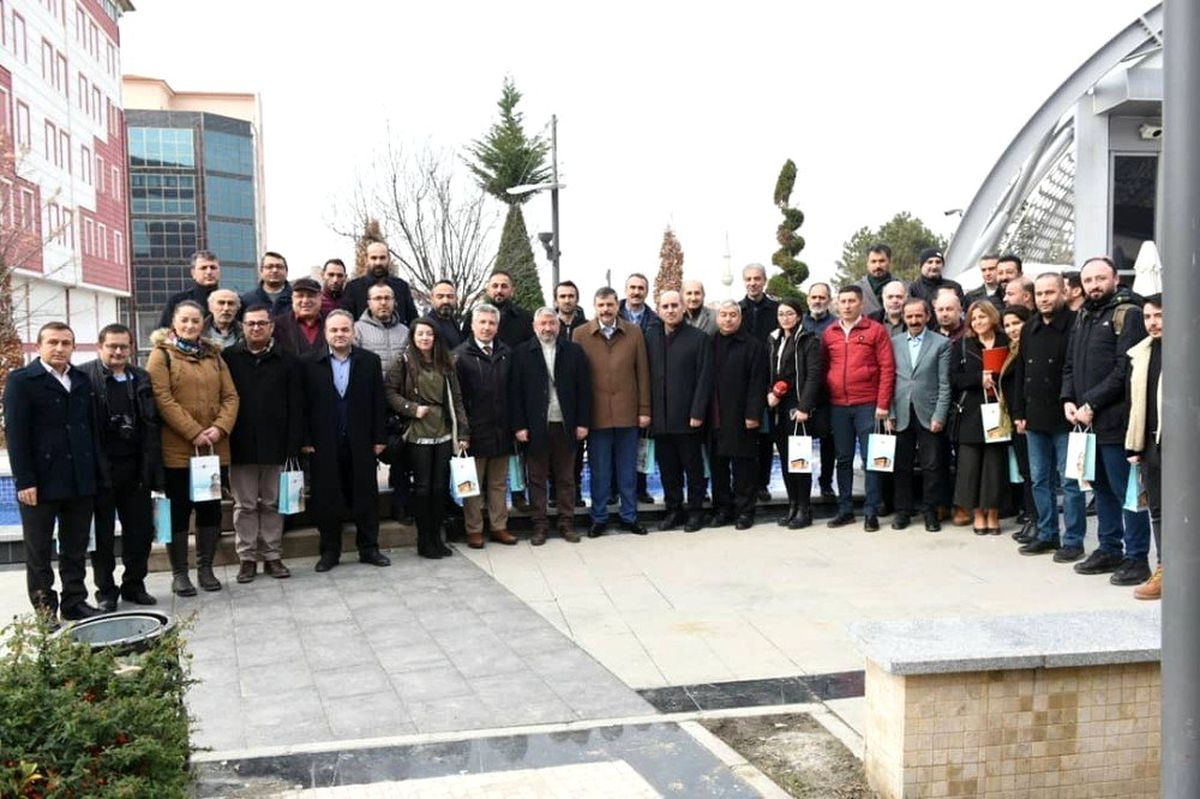 Vali Çiftçi ve Başkan Aşgın gazetecilerle buluştu