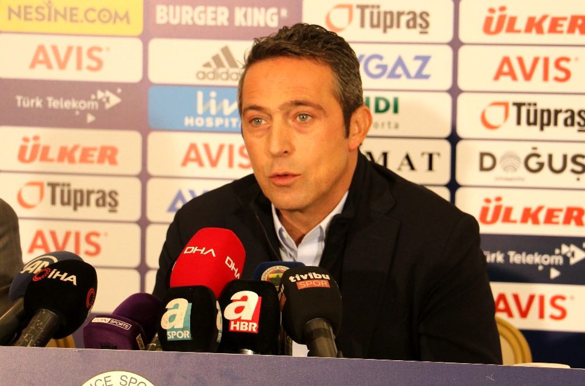 Ali Koç\'tan TFF\'ye sert sözler