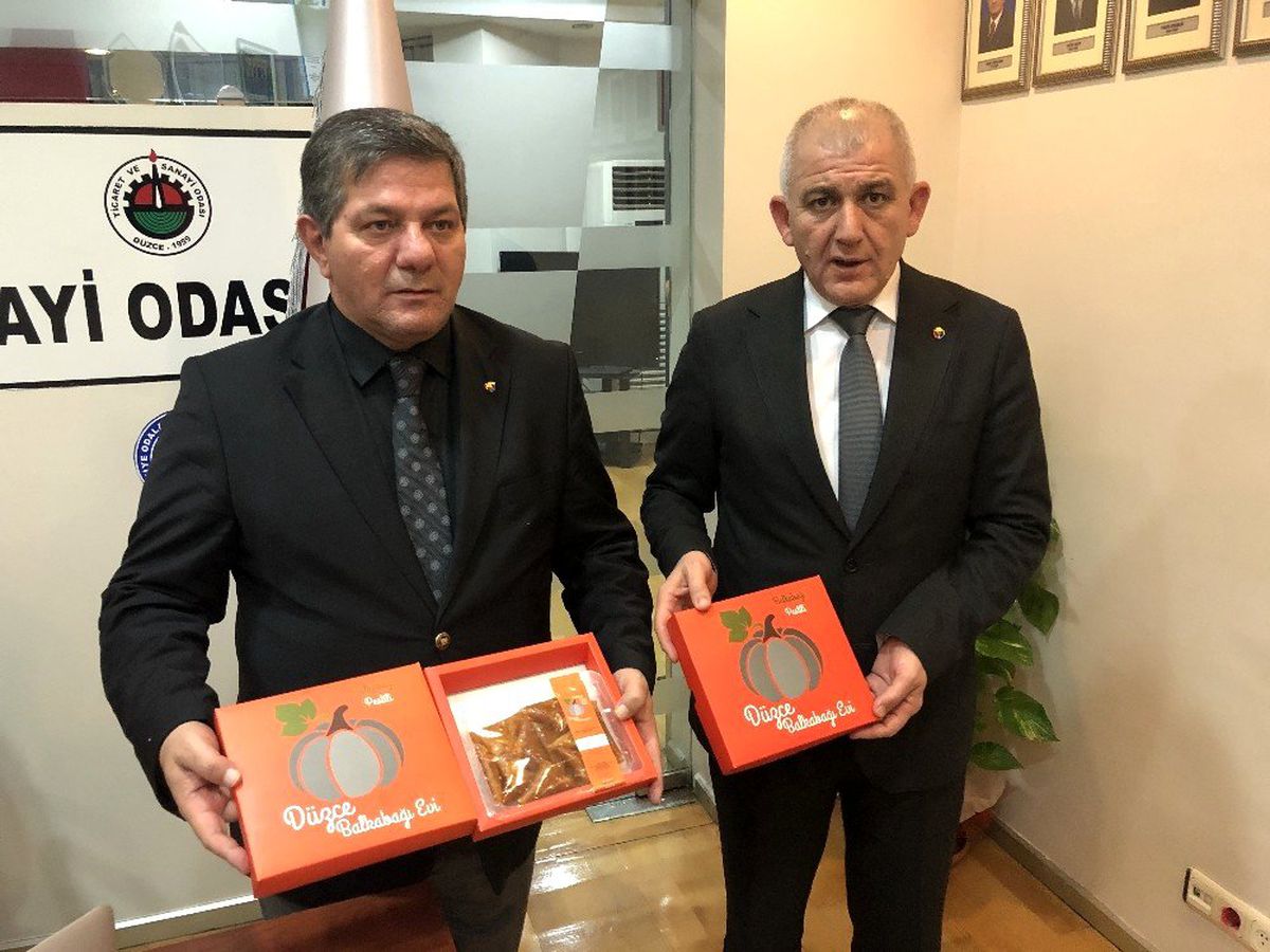 Balkabağı hediye paketlerine girdi