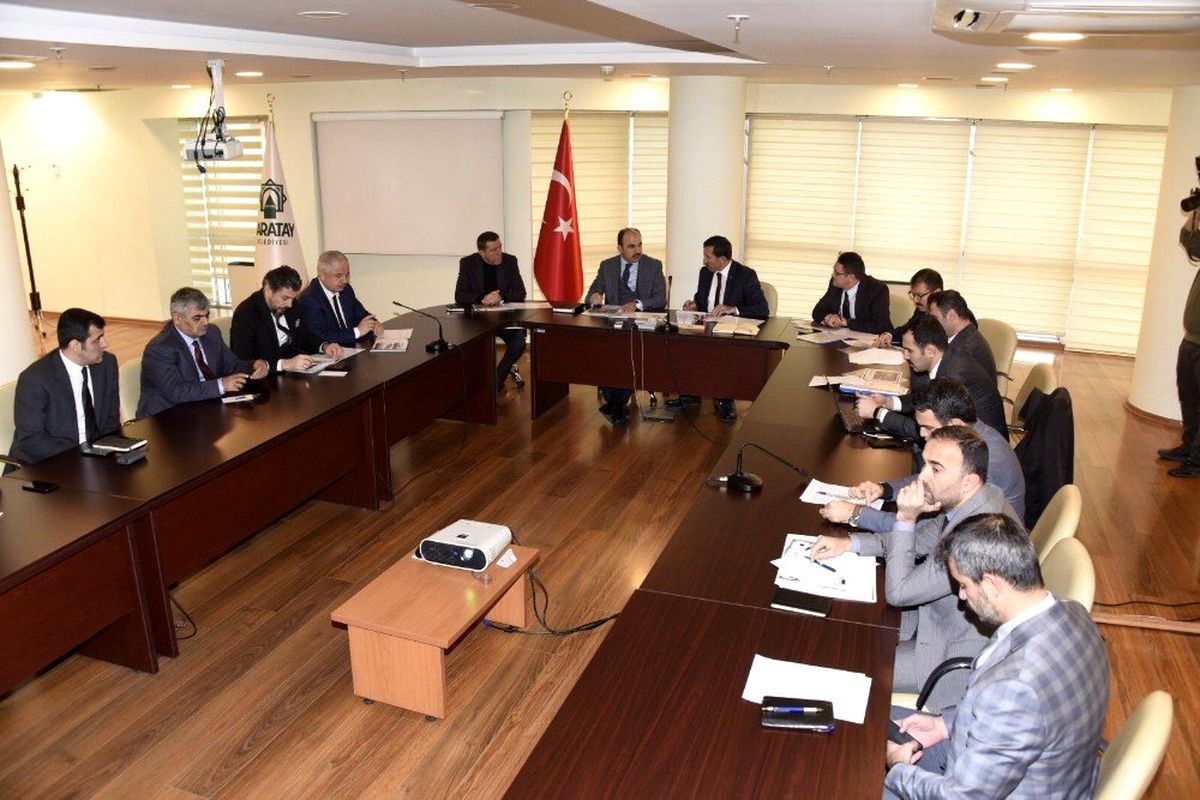 Başkan Altay ve Başkan Kılca, Karatay\'ın yatırımları için bir araya geldi