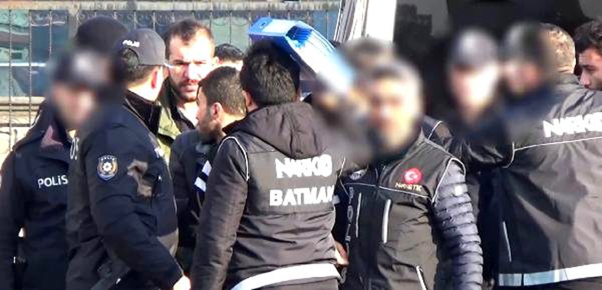 Batman\'da uyuşturucu operasyonunda 18 tutuklama