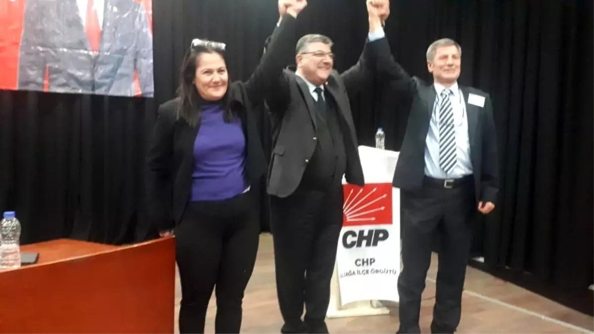 CHP Aliağa İlçe Başkanlığı\'na Özlem Şan Oğuzhan Seçildi