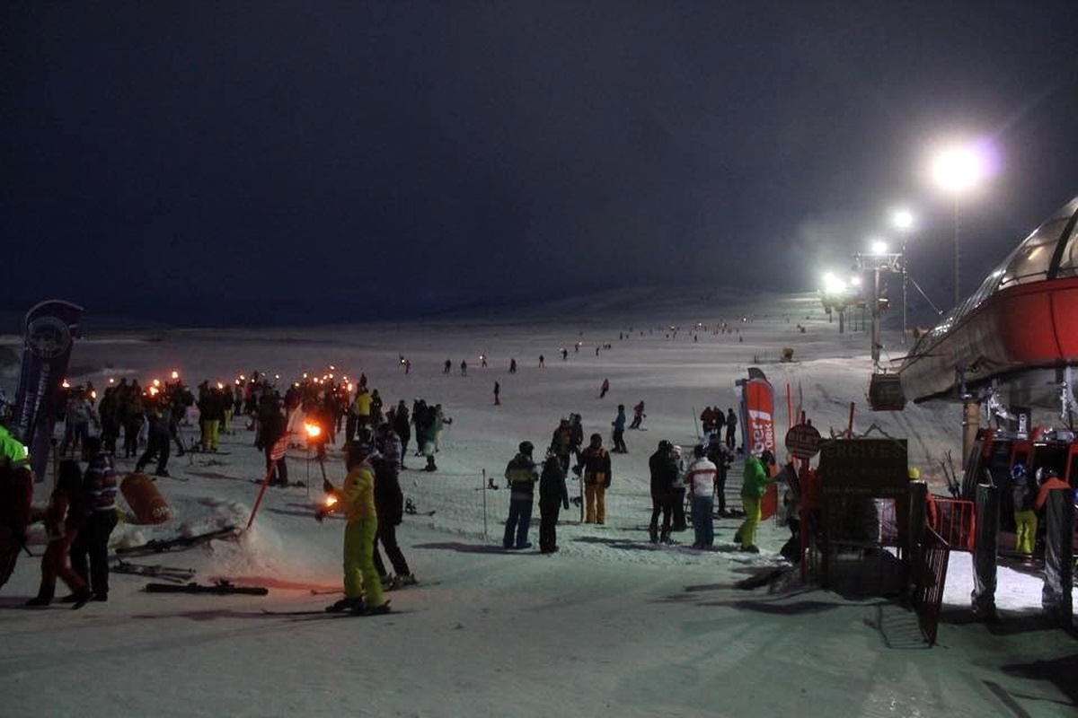 Erciyes\'te sömestr tatili boyunca her akşam gece kayağı yapılabilecek