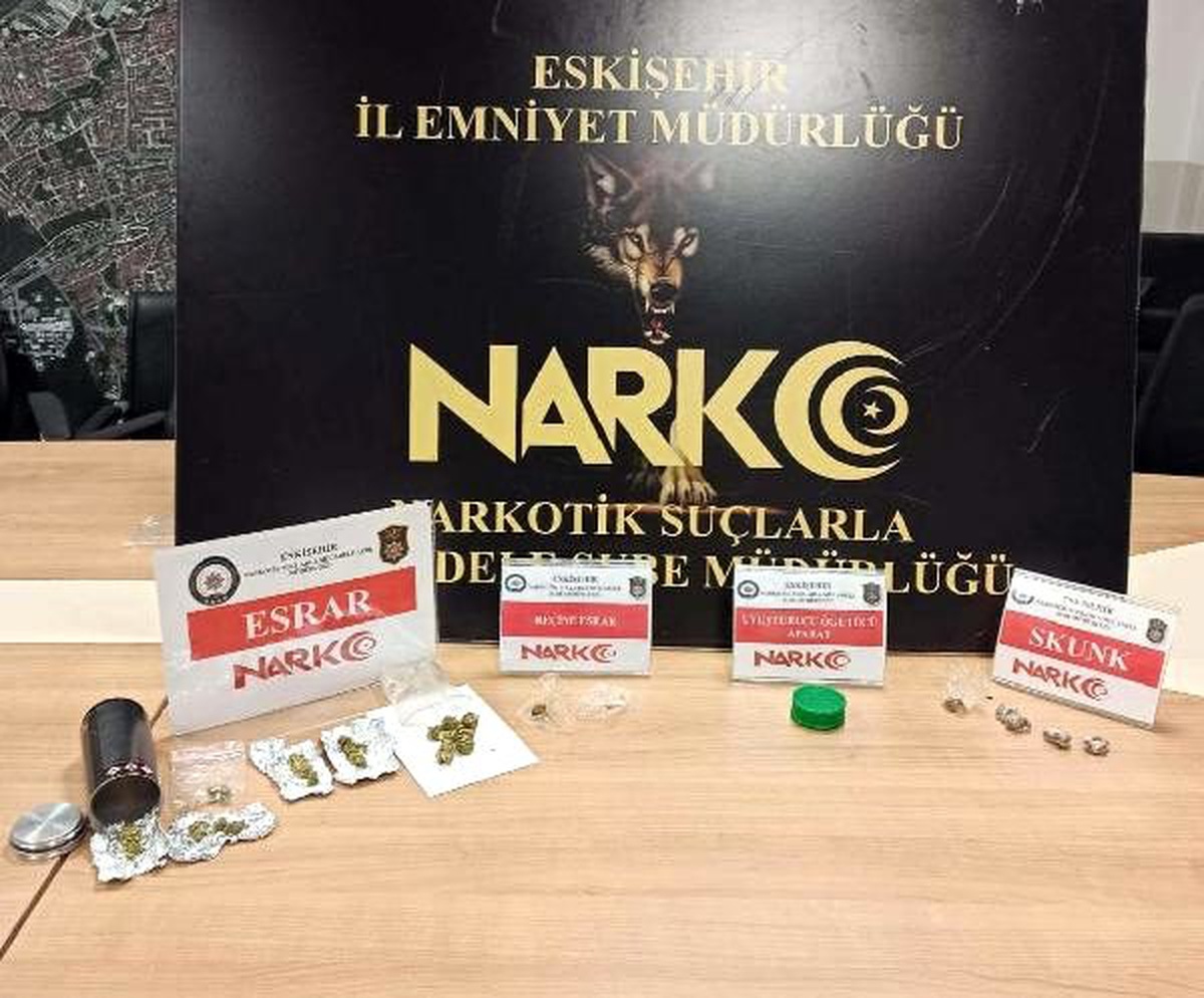 Eskişehir\'de uyuşturucu operasyonu: 5 gözaltı