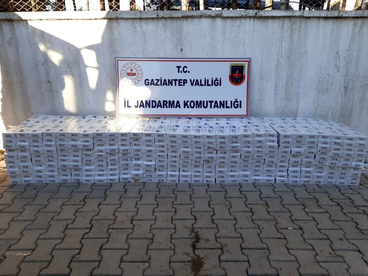 Gaziantep\'te kaçak sigara operasyonu