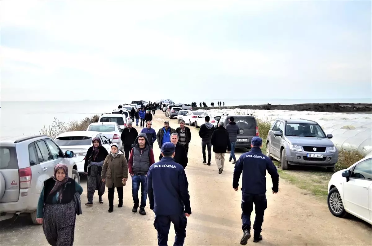 Mersin\'de denizde kaybolan iki bekçiyi arama çalışmaları sürüyor