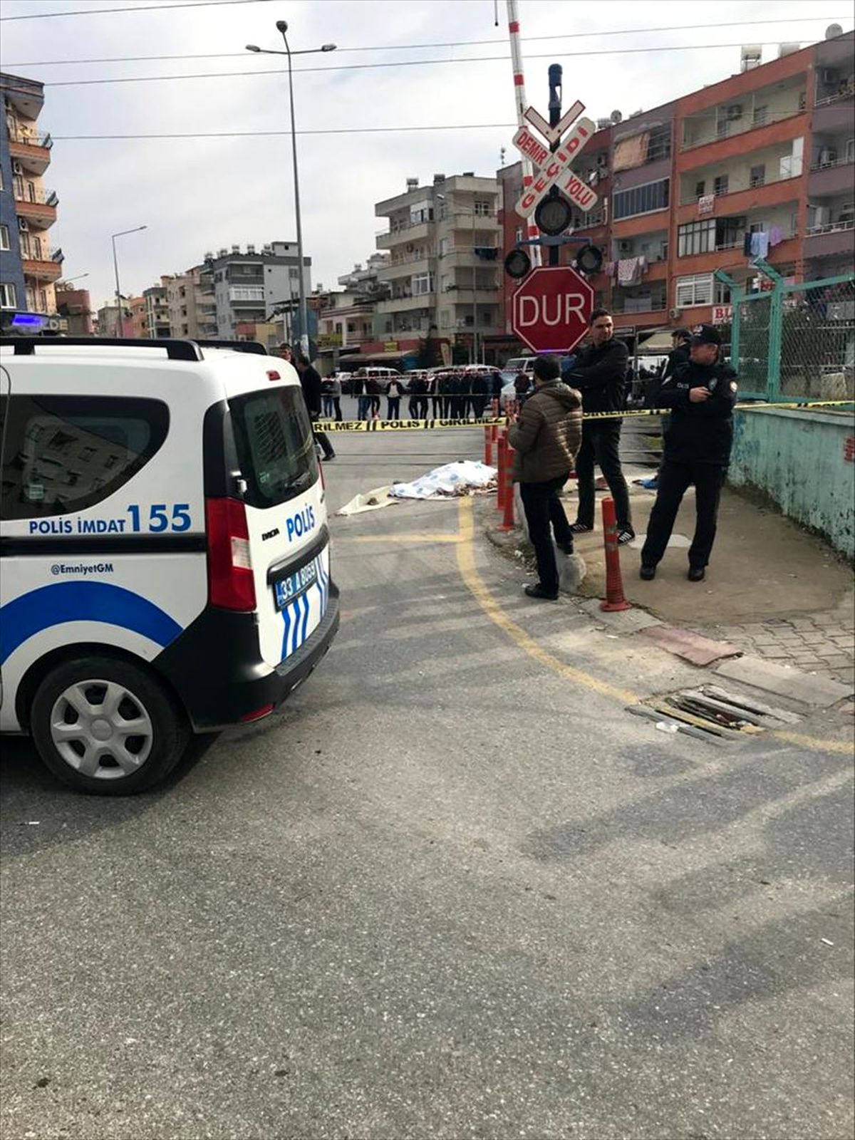 Mersin\'de trenin çarptığı kadın öldü